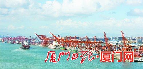 厦门自贸片区持续推进营商环境建设。(本报记者王协云 摄)